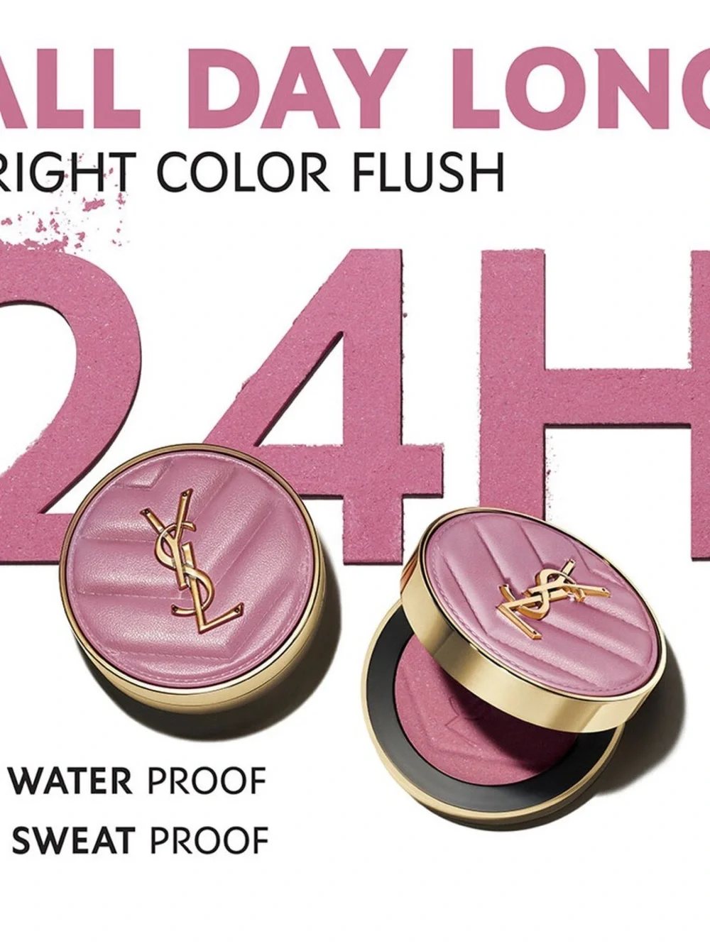 YSL Make Me Blush Bold Blurring Blush – Shade 93 Restless Rose (NEW)